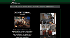 Desktop Screenshot of bistrodezoeteinval.nl